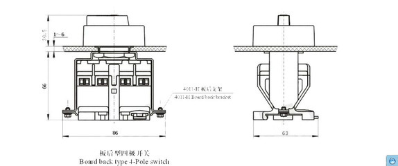 上海產CH0801系列防爆四極按鈕開關新款產品圖鑒賞析